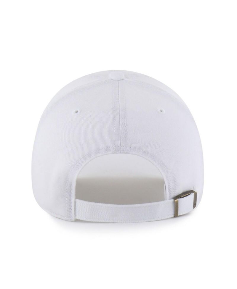 Men's White Ole Miss Rebels Vault Clean Up Adjustable Hat