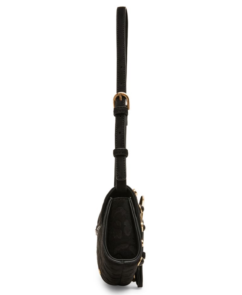 Cat Walk Buckle Medium Shoulder Handbag