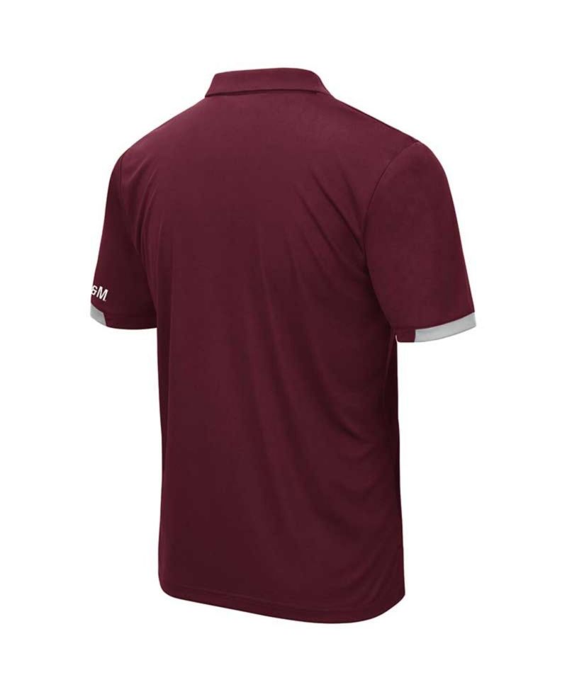 Men's Maroon Texas A&M Aggies Big and Tall Santry Polo Shirt