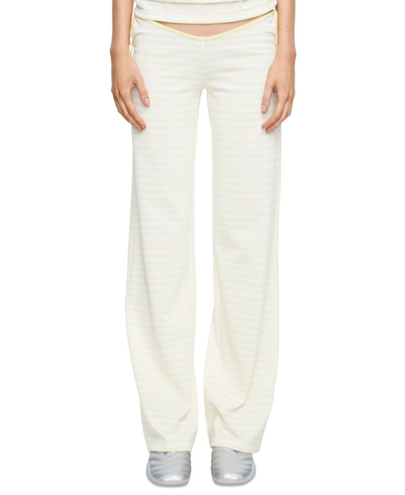 Women's Bloom Low-Rise Waist Tie Pants
