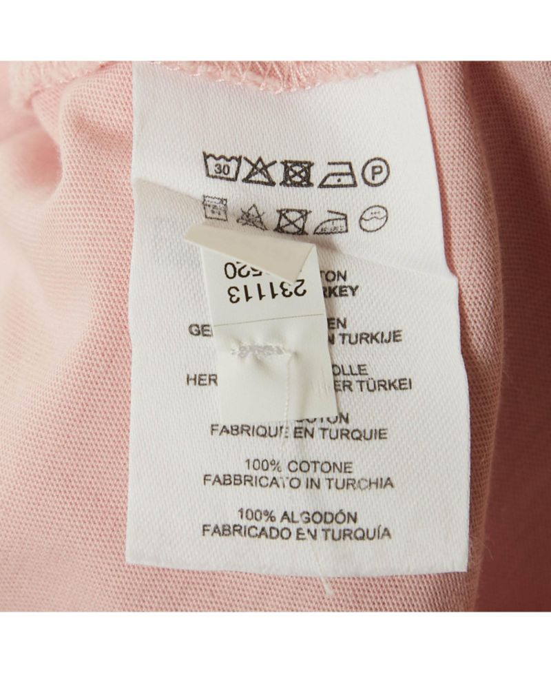 Women's Pink Jersey Shirring Detail Top