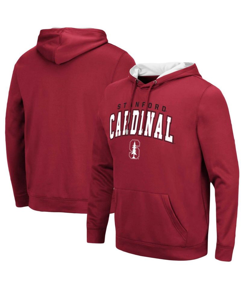 Men's Stanford Cardinal Resistance Pullover Hoodie