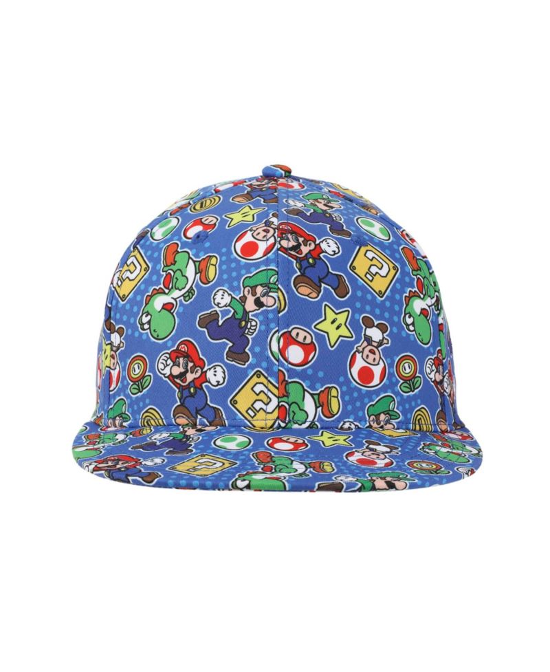 Men's Bros Characters and Items All-Over Print