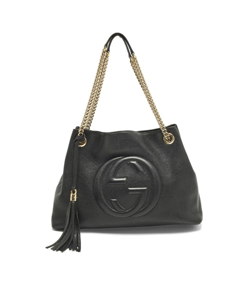 Women's Soho Medium Leather Chain Shoulder Bag