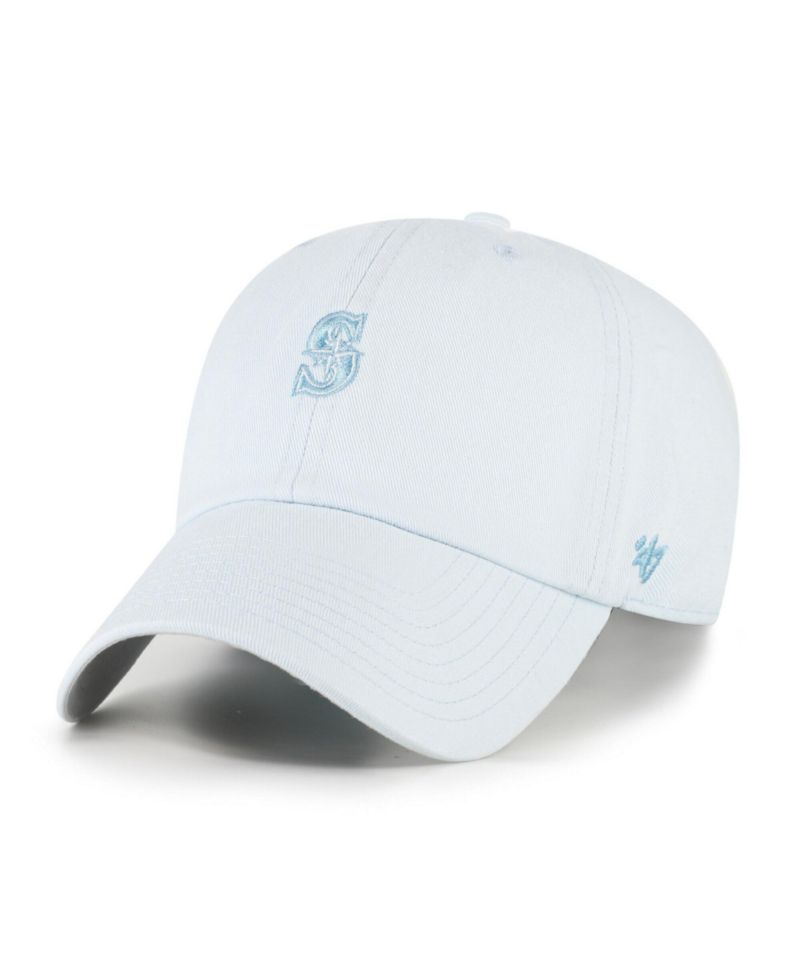 Men's and Women's Light Blue Seattle Mariners Pastel Clean Up Adjustable Hat