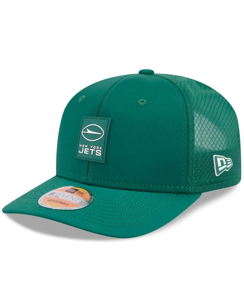 Men's Green New York Jets 2025 Sideline 9SEVENTY Trucker Adjustable Hat