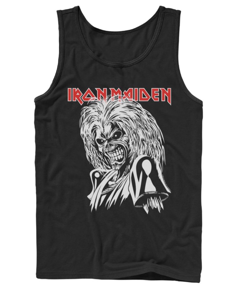 Men's Iron Maiden Eddie Face Graphic Tank Top