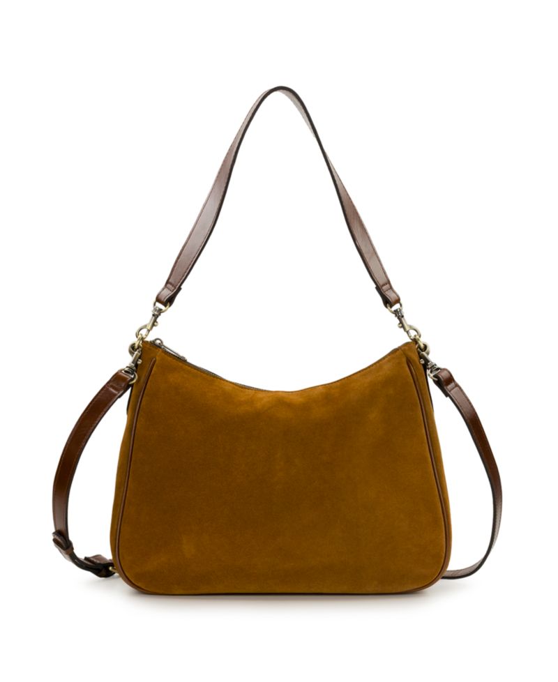 Athani Suede Large Shoulder Handbag