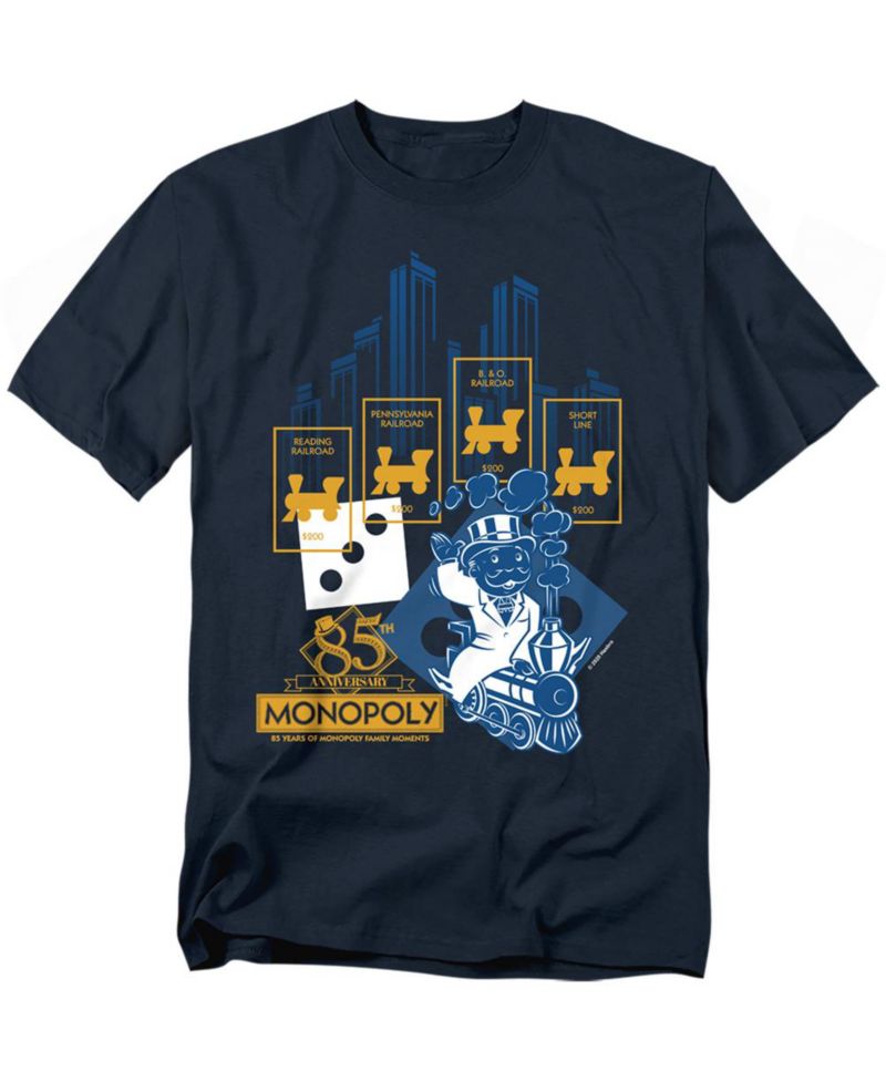 Men's The True Railroad Tycoon T Shirt