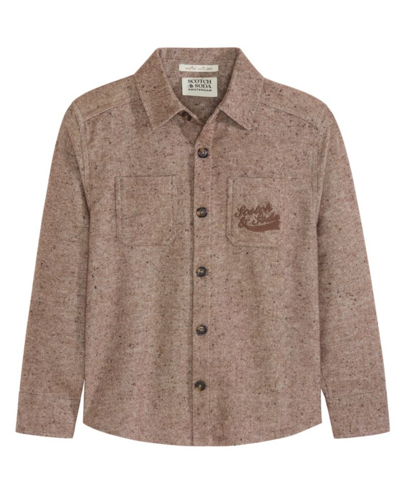 Big Boys Long Sleeve Button Up Shirt