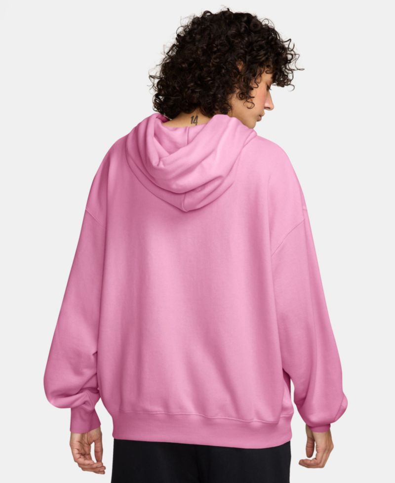 Women's Studio Fleece Light Weight Oversized Full-Zip Hoodie