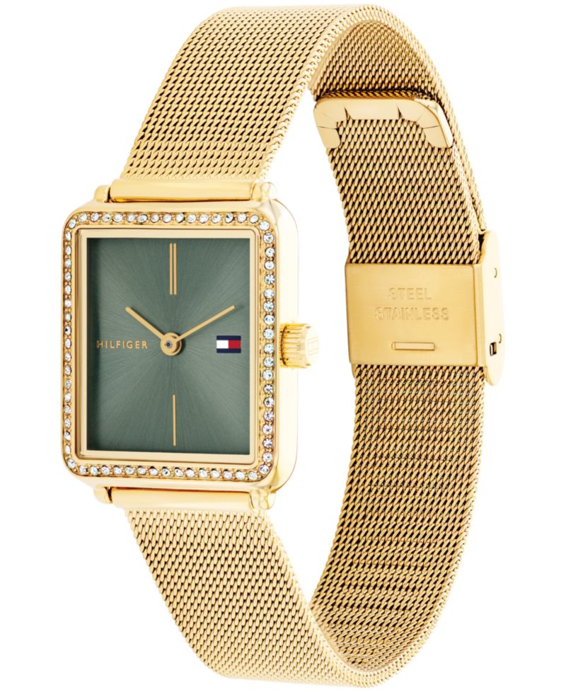 Women's Quartz Gold-Tone Stainless Steel Bracelet Watch, 21.3mm