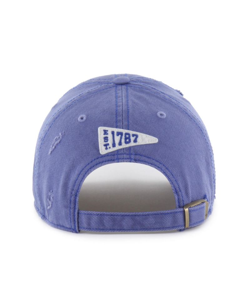 Men's and Women's '47 Royal Pitt Panthers Well-Worn Seymore Clean Up Adjustable Hat