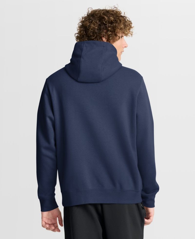 Men's Navy Chicago Cubs Cooperstown Collection Logo Club Hoodie