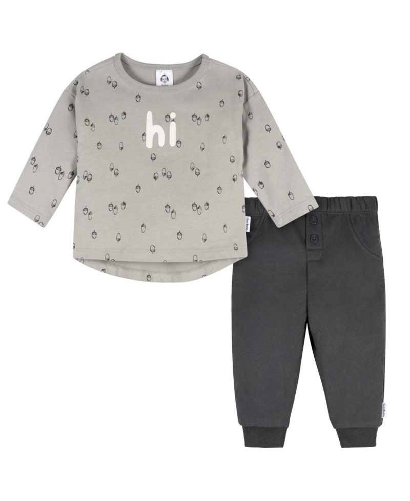 Baby Boys 2-Piece Top and Joggers