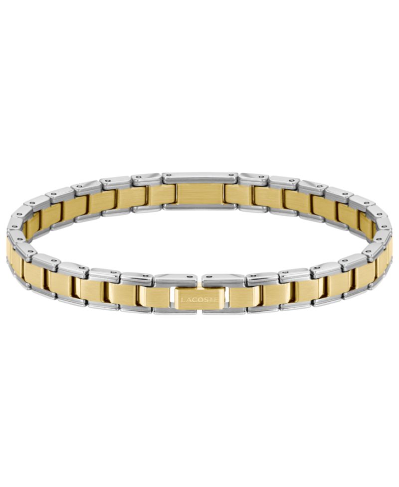 Men's Metropole Edge Two-Tone Stainless Steel Bracelet