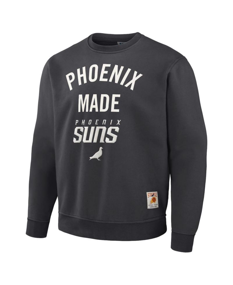 Men's NBA x Anthracite Phoenix Suns Plush Pullover Sweatshirt