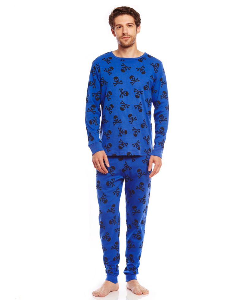 Men's Men s Two Piece Cotton Halloween Pajamas