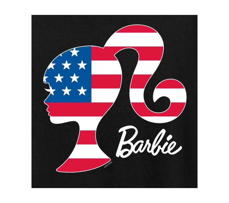 Trendy Plus Size Barbie USA Graphic T-Shirt