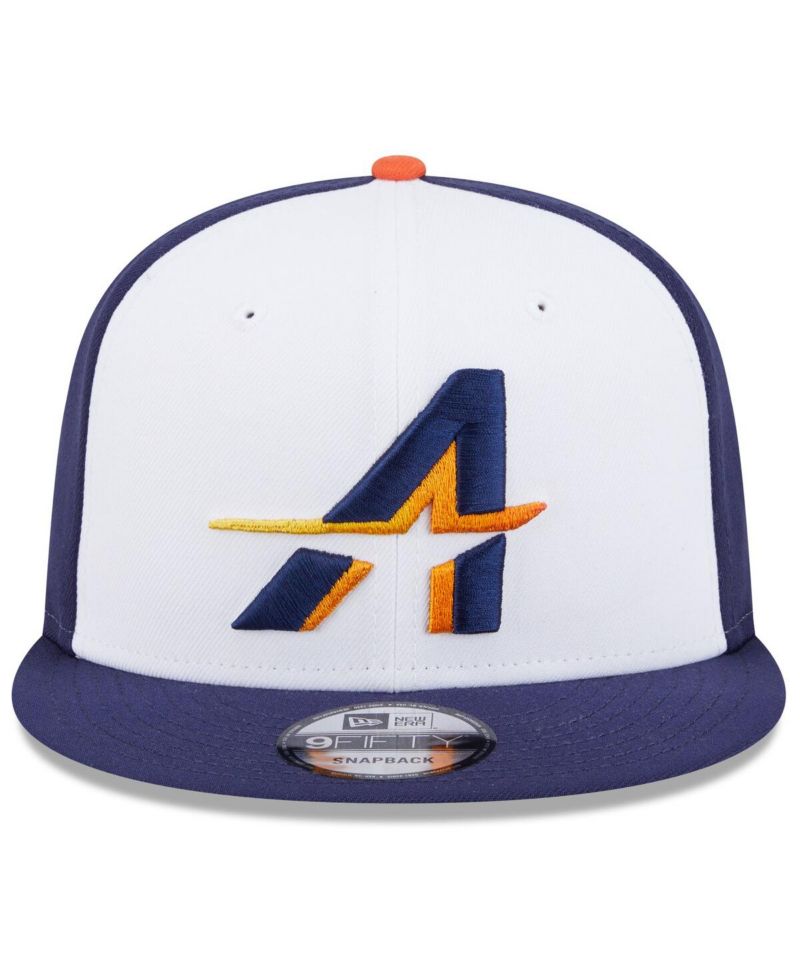 Men's White/Navy Houston Astros 2025 City Connect 9FIFTY Snapback Hat