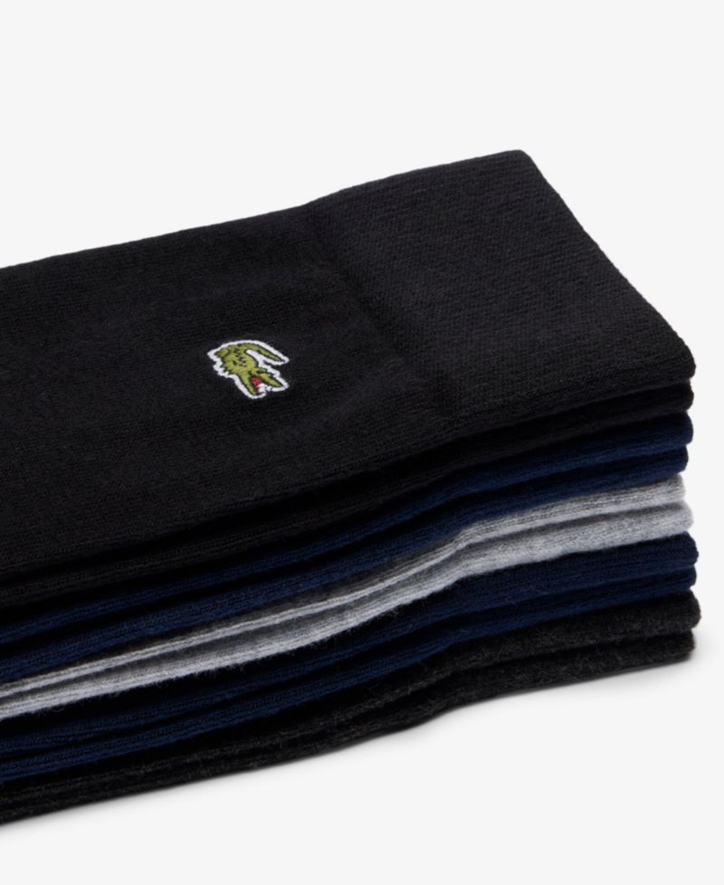 Men's Ribbed Crew Socks, 5-Pack