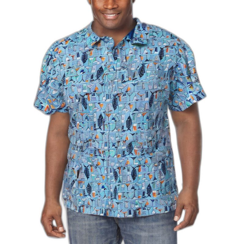 Big & Tall The No-Tuck Casual Short Sleeve Shirt