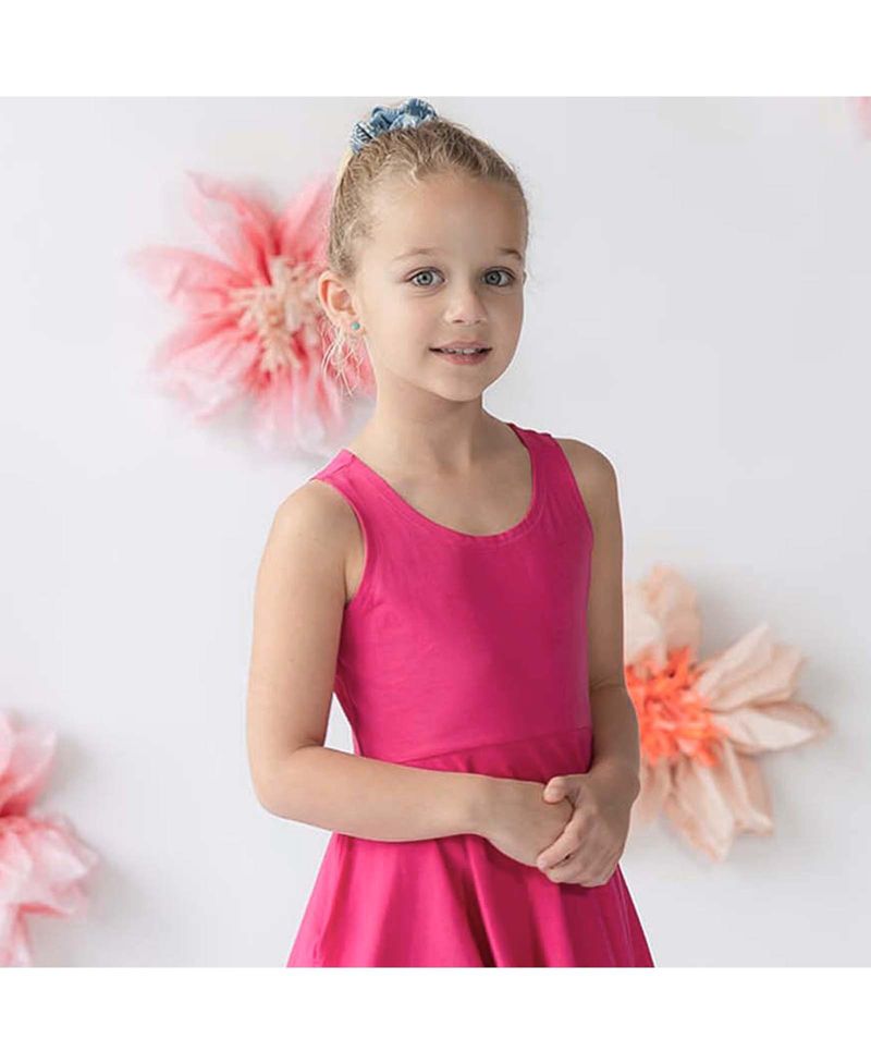 Girls Fair Trade Cotton Sleeveless Twirl Dress