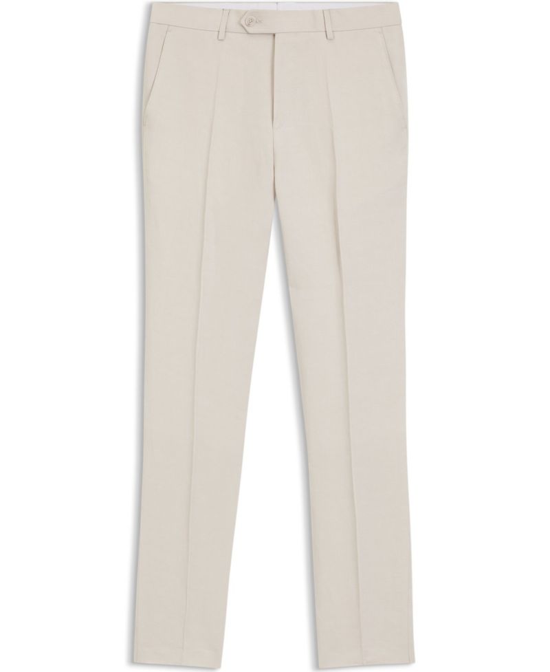 BECKHAM x BOSS Men's Micro Pattern Slim-Fit Pants