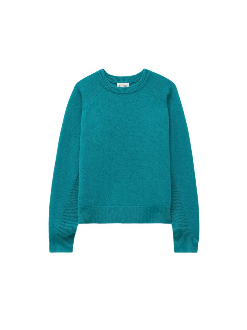 Women's Jasmine Cashmere Rib Detail Sweater