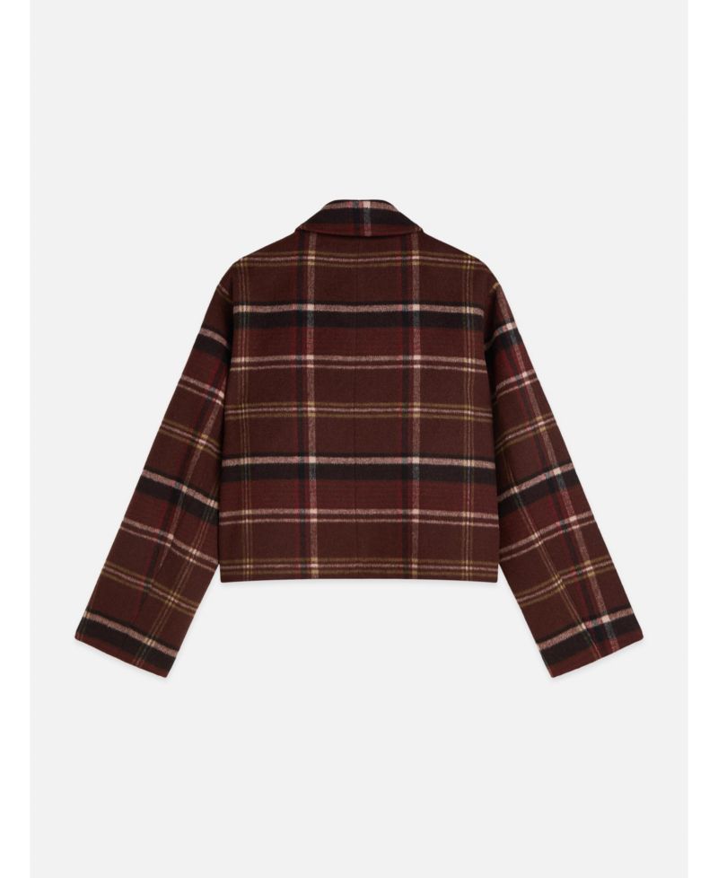 Women's Checked Short Jacket