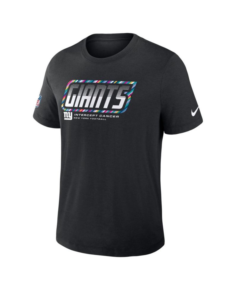 Men's Black New York Giants 2026 NFL Cruical Catch Sideline Dri-Fit T-Shirt