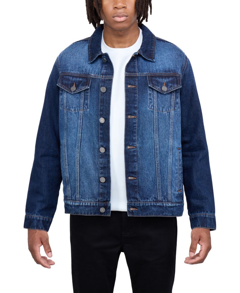 XRAY Men's Trucker Denim Jacket