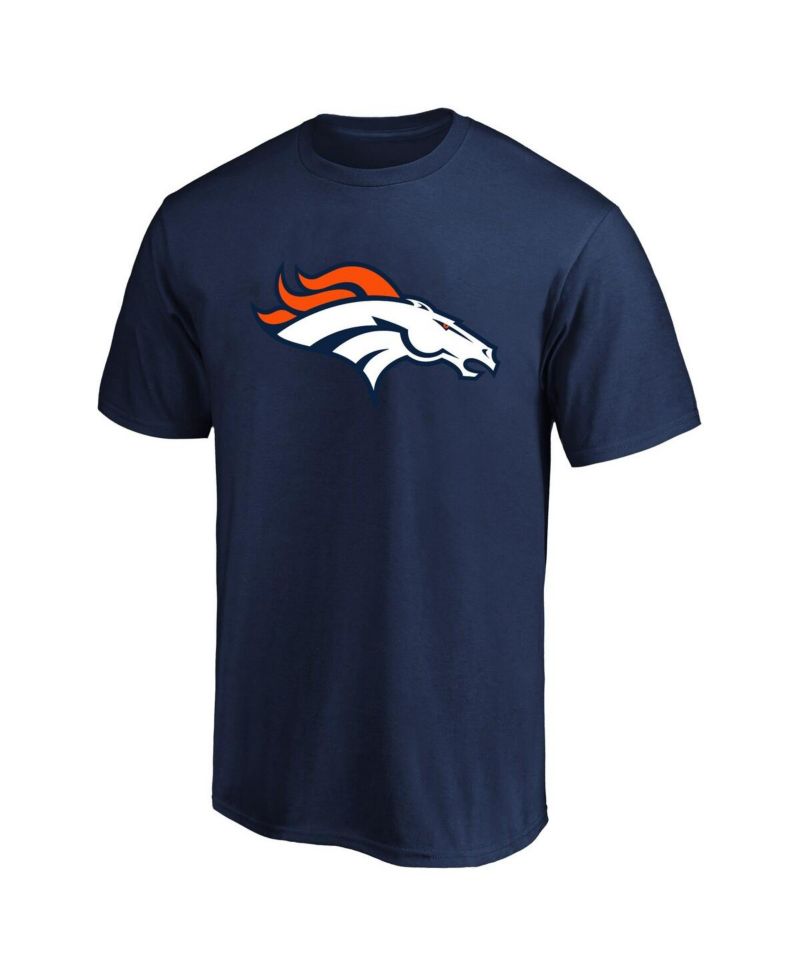 Men's Bo Nix Navy Denver Broncos Big & Tall Player Name & Number T-Shirt