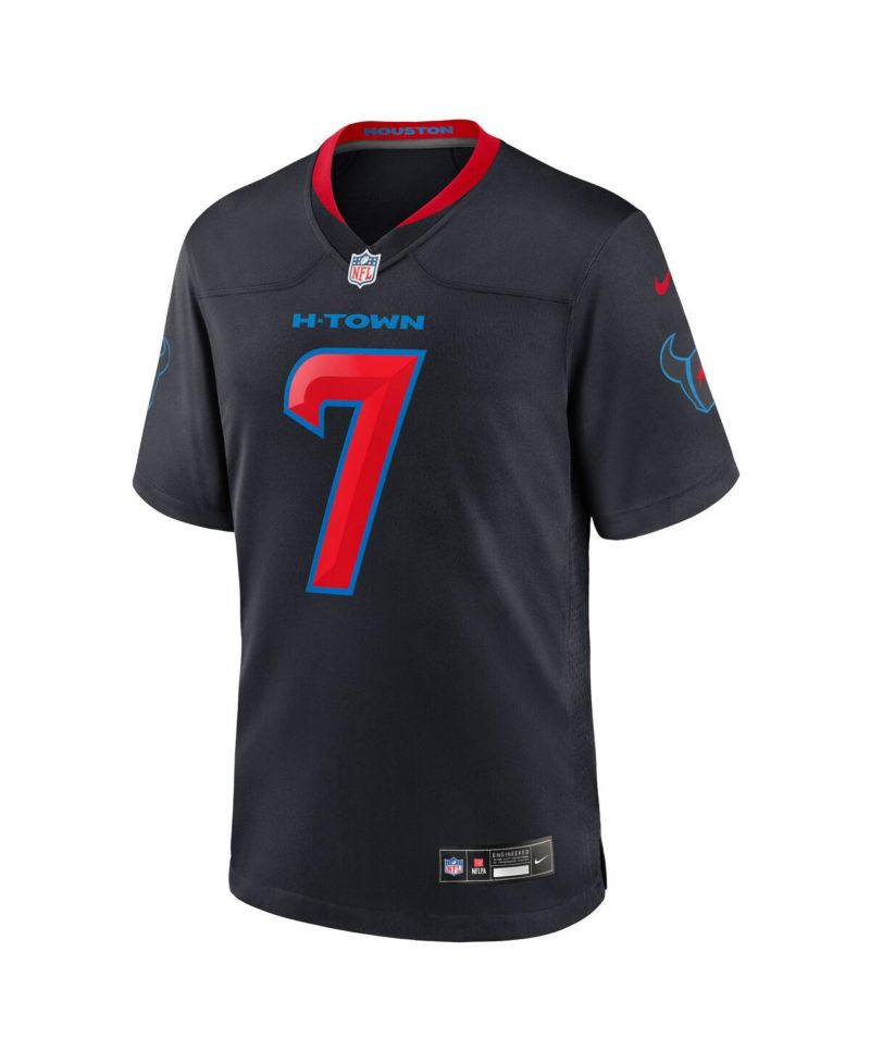 Men's C.J. Stroud Navy Houston Texans 2nd Alternate Game Jersey