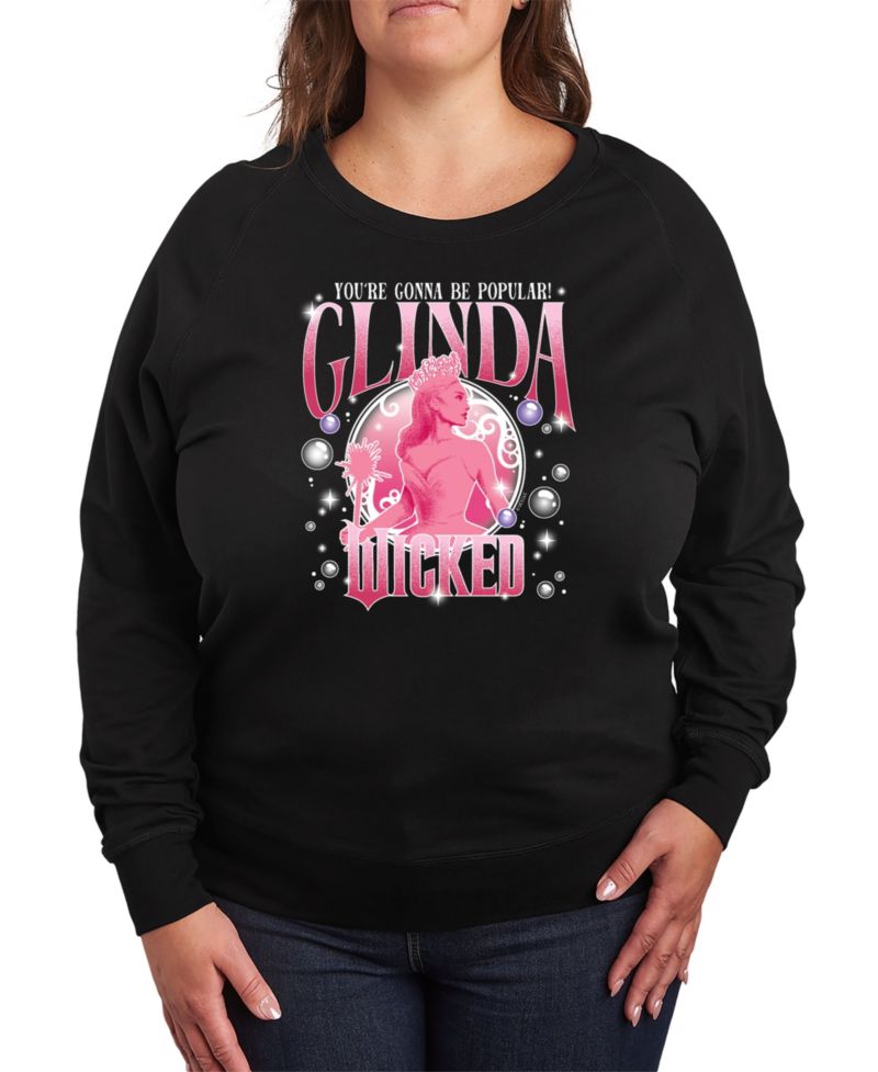 Plus Size Wicked Glinda Graphic Pullover T-Shirt