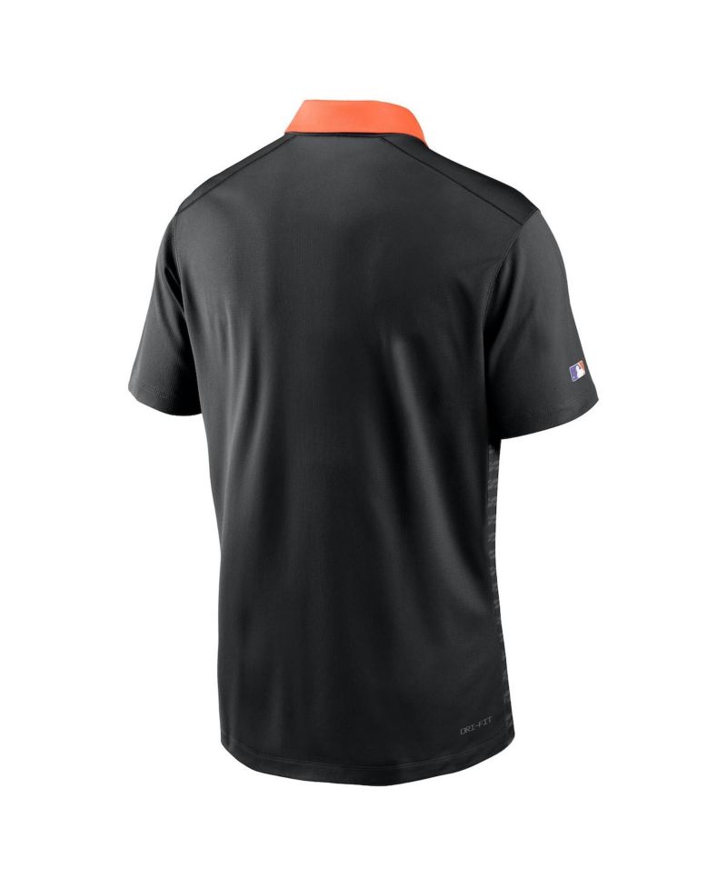 Men's Black San Francisco Giants 2025 City Connect Authentic Collection Victory Performance Polo Shirt