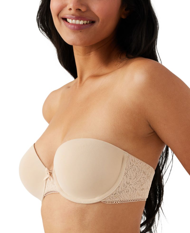 Modern Method Strapless Picot-Trimmed Bra 954217