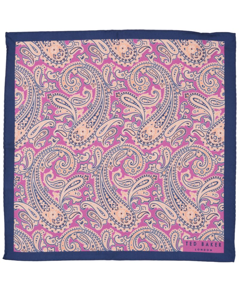 Men's Abbotswell Paisley Pocket Square
