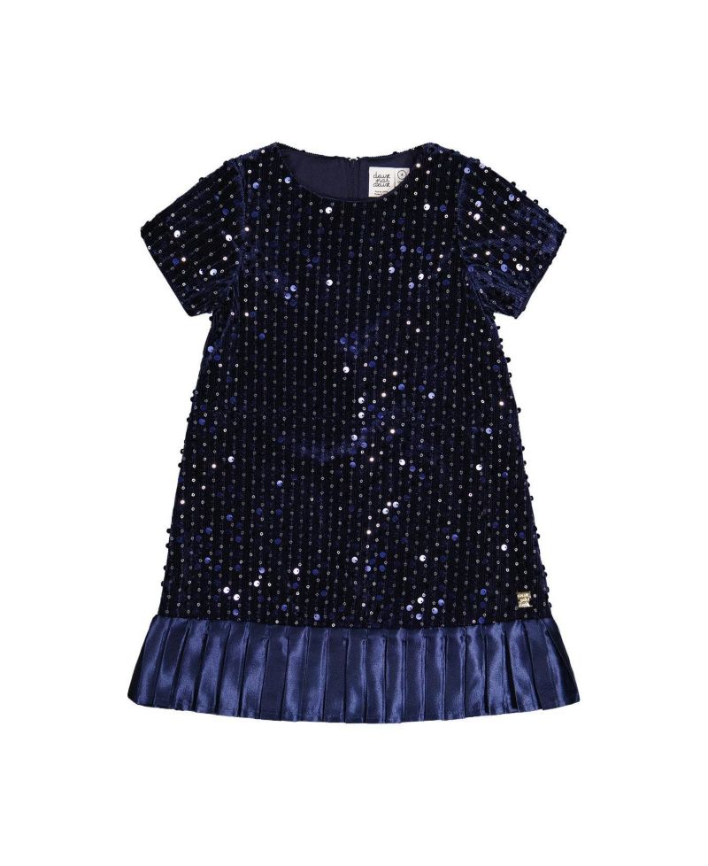 Girls (6-14) Short Sleeve A-Line Dress