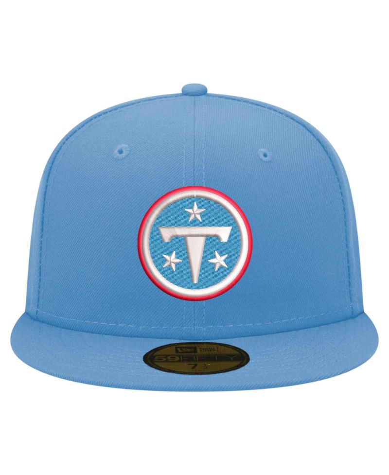 Men's Light Blue Tennessee Titans Primary Logo 59FIFTY Fitted Hat