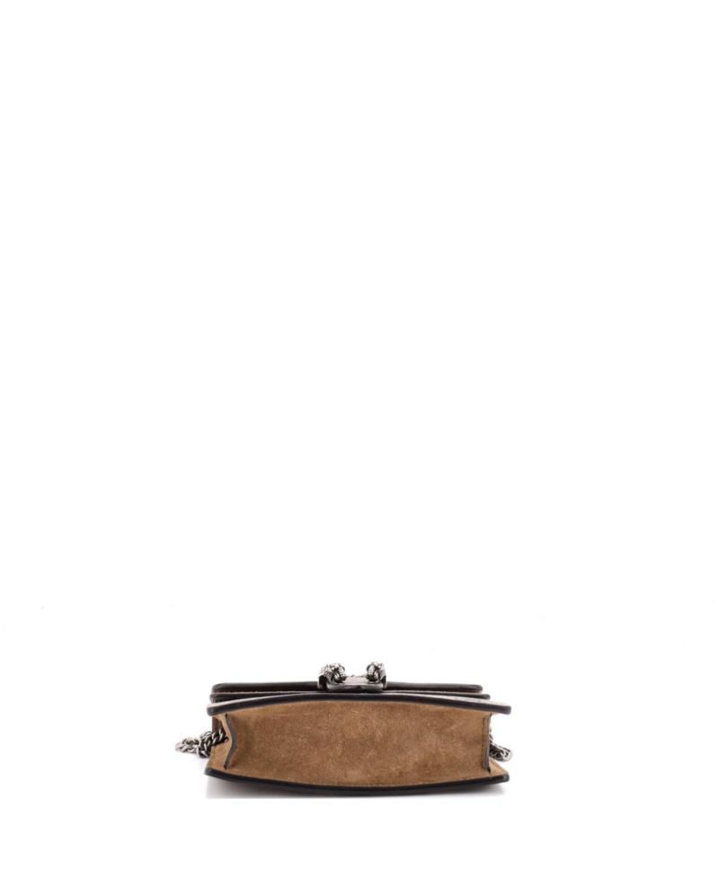 Super Mini Dionysus GG Coated Canvas Crossbody Bag