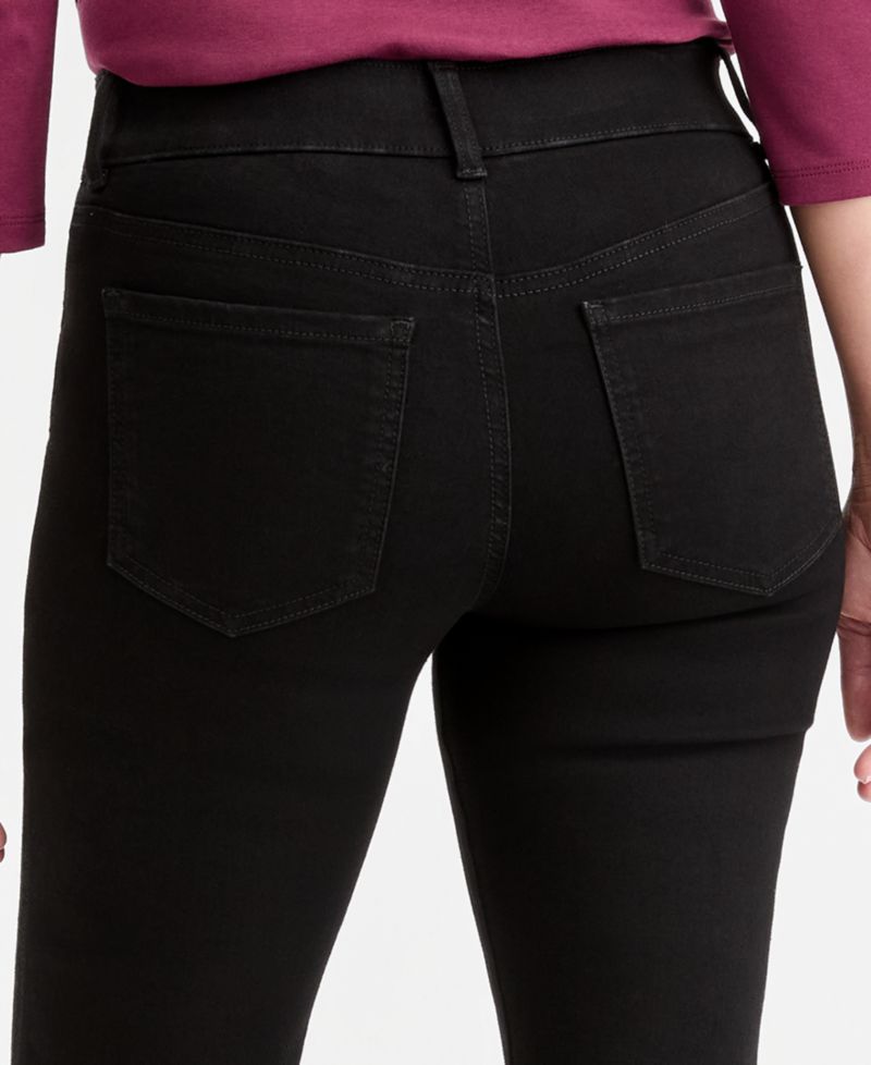 Women's Shaping Pull-On Straight Jeans