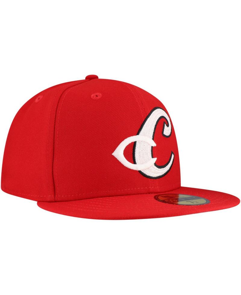 Men's Red Cincinnati Reds Duo Logo 2.0 59FIFTY Hat