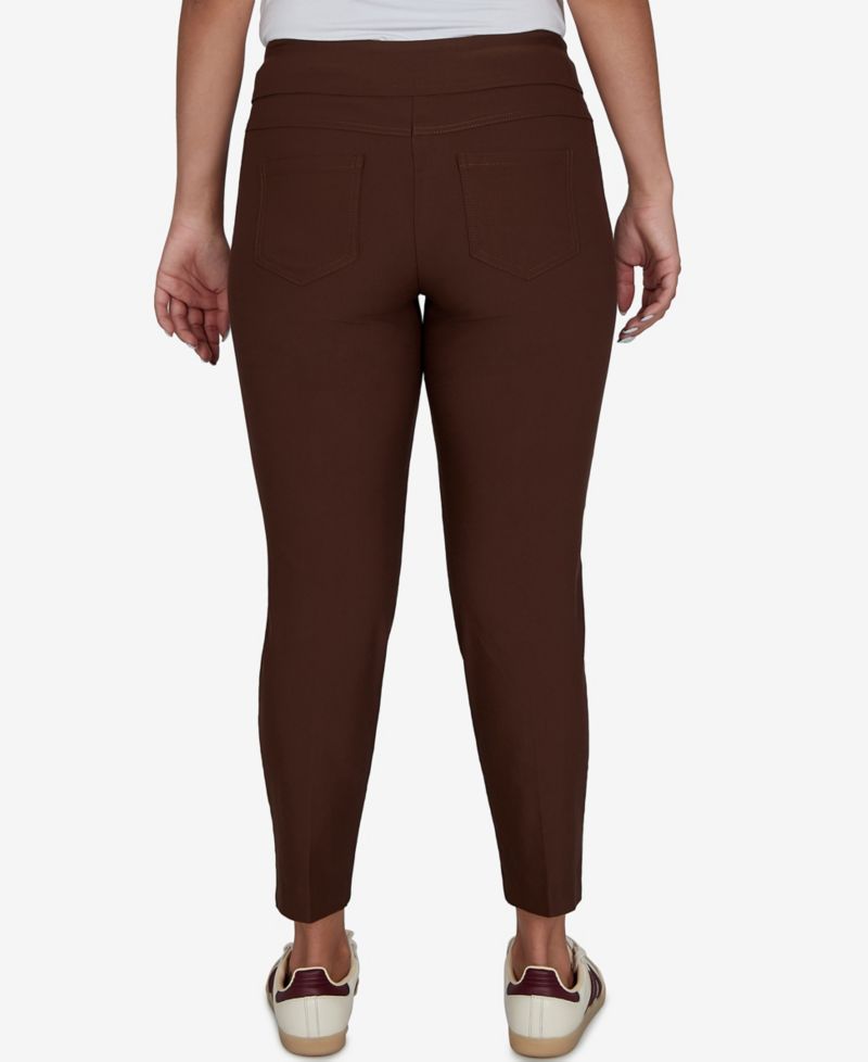 Petite Alt Silky Ankle Pull-On Pants