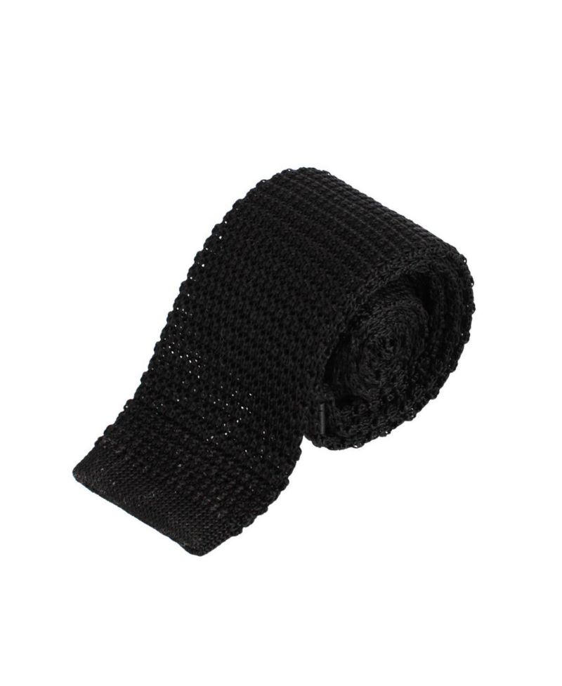 Men's Zion Knit Silk Solid Colored Necktie