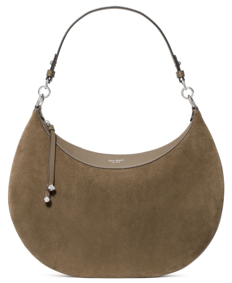 Liv Large Suede Hobo Bag