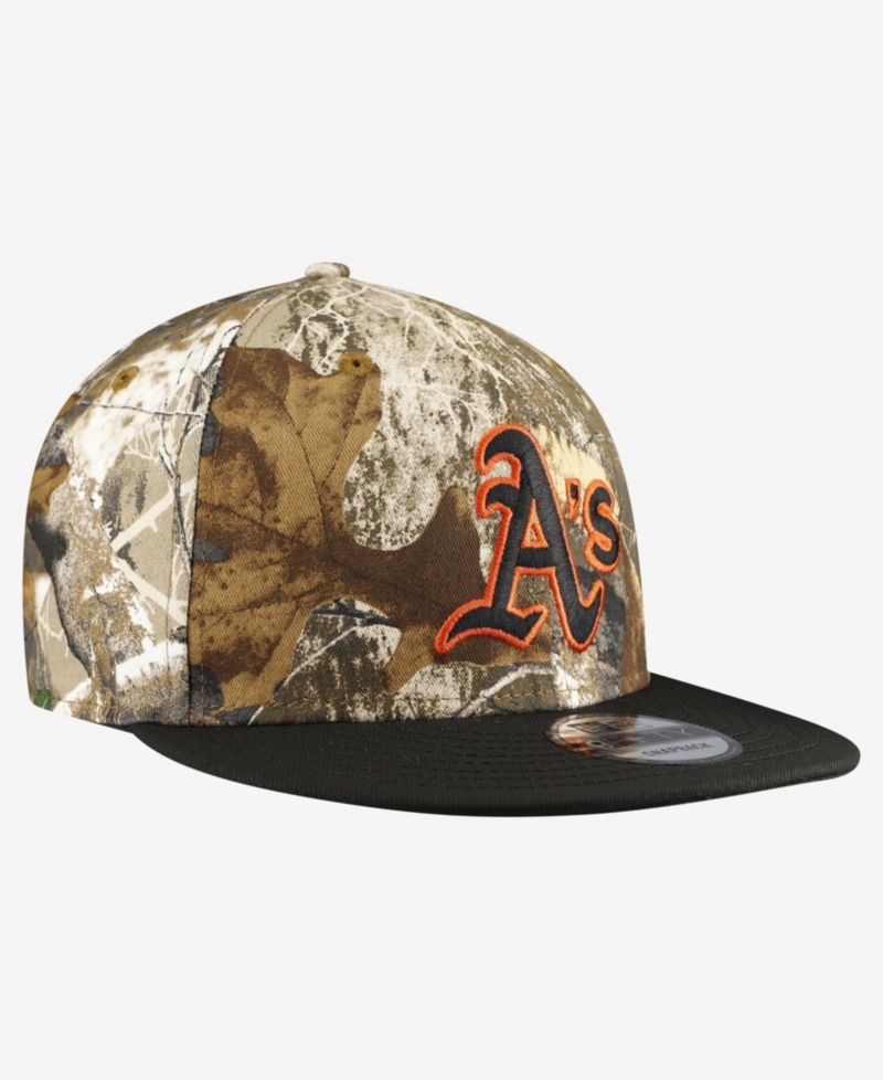 Men's Camo Athletics Realtree Orange Pop 9FIFTY Snapback Hat