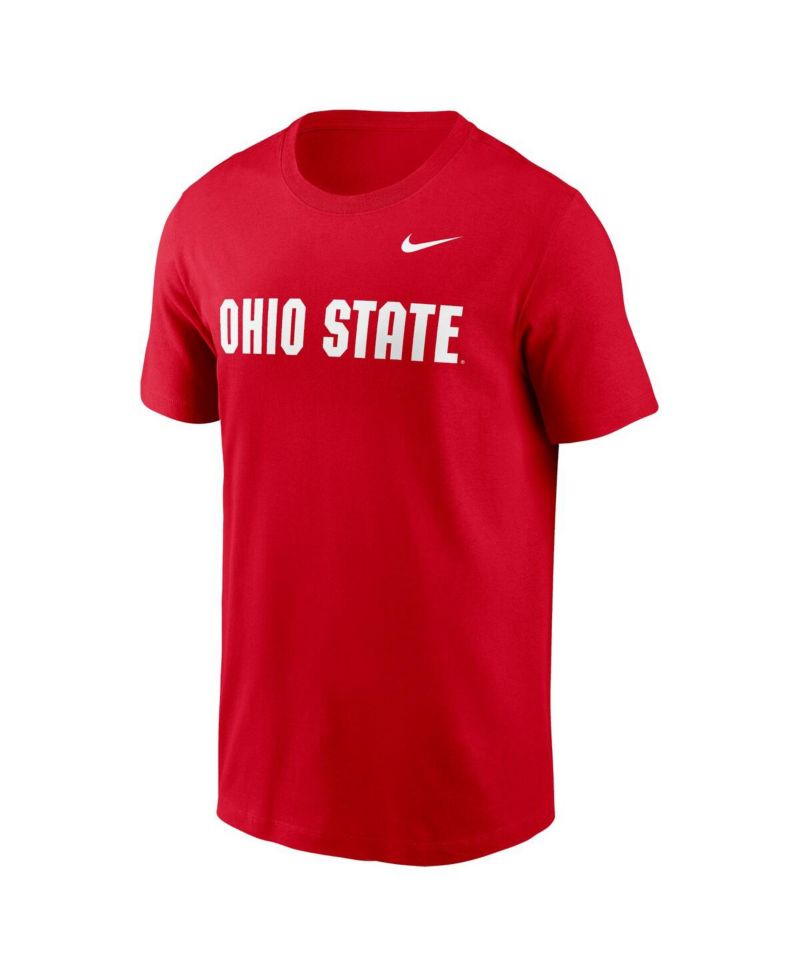Men's Ohio State Buckeyes Primetime Evergreen Wordmark T-Shirt