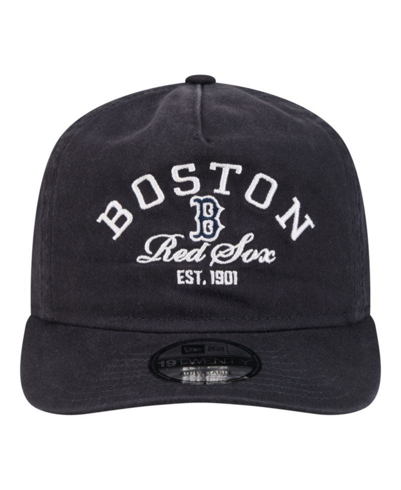 Men's Navy Boston Red Sox Stacked 19TWENTY Adjustable Hat