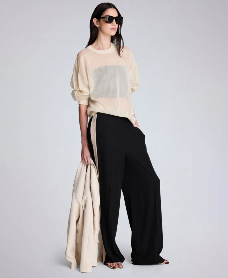Women's High Rise Side Stripe Pants